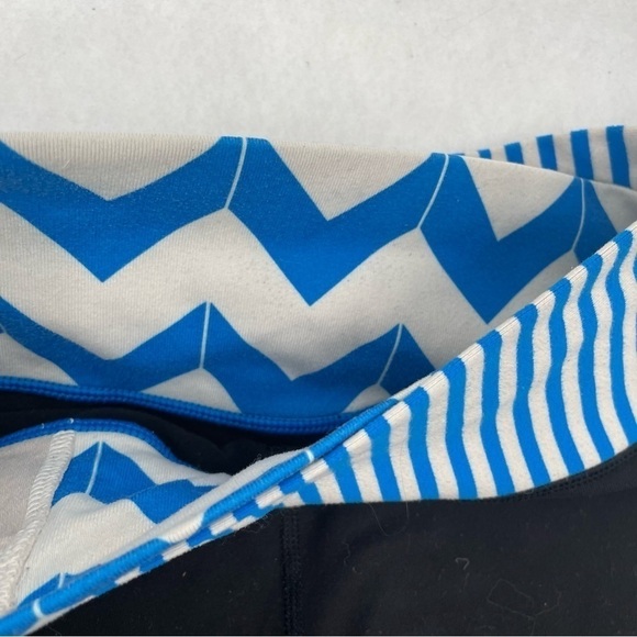 LULULEMON Women’s Astro Wunder Under Crop Black/blue size: 6 - Picture 6 of 11